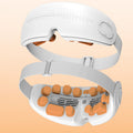 Eye massager with hot and cold packs