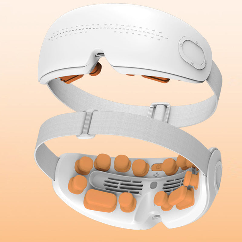 Eye massager with hot and cold packs