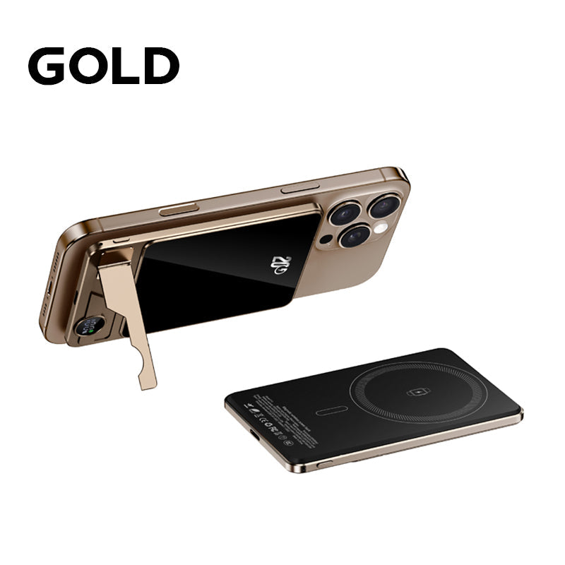 Double Mode Magnetic Power Bank avec Support