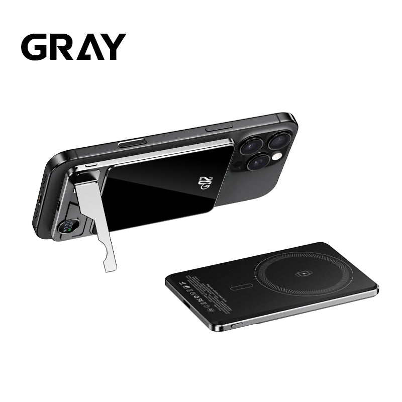 Double Mode Magnetic Power Bank avec Support