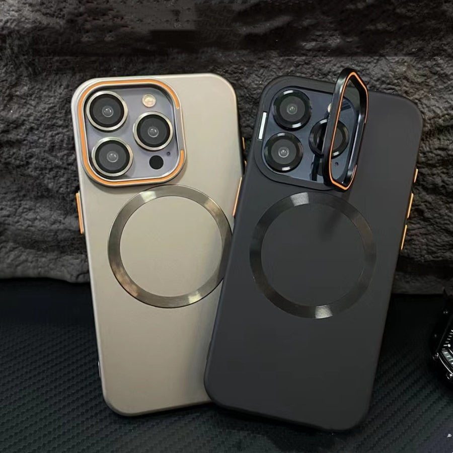 Wireless Charging Phone Case with Lens Protector