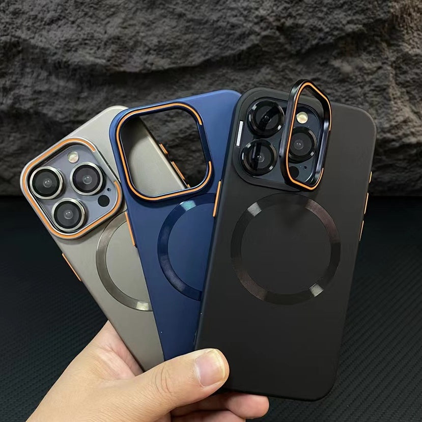Wireless Charging Phone Case with Lens Protector