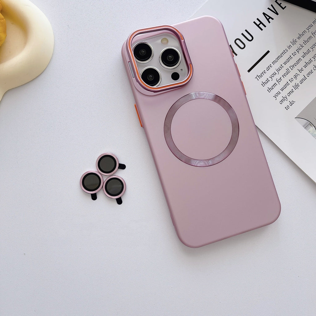 Wireless Charging Phone Case with Lens Protector