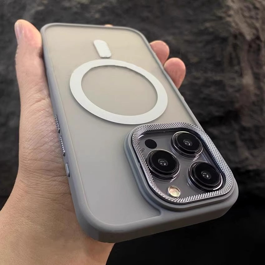 Wireless Charging Phone Case with Lens Protector