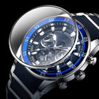 Montre multifonction en quartz étanche pour homme