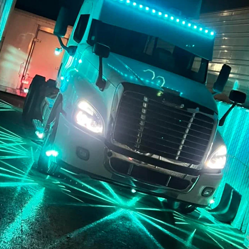 Feux de position latéraux LED en forme de pastèque pour camions et remorques