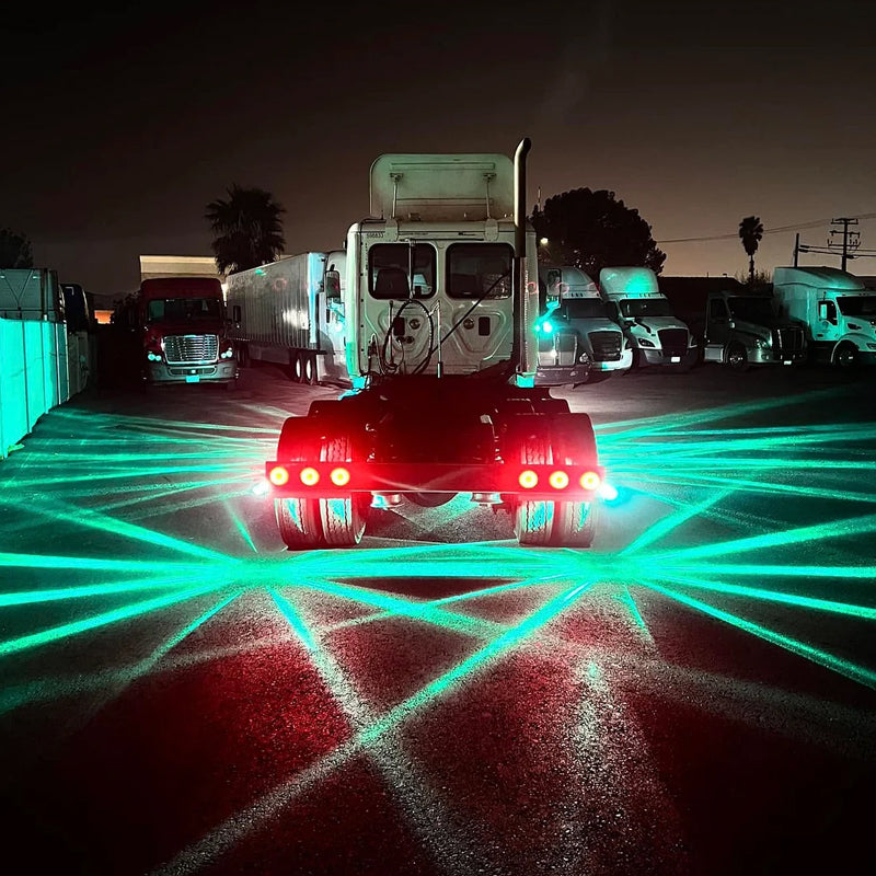 Feux de position latéraux LED en forme de pastèque pour camions et remorques