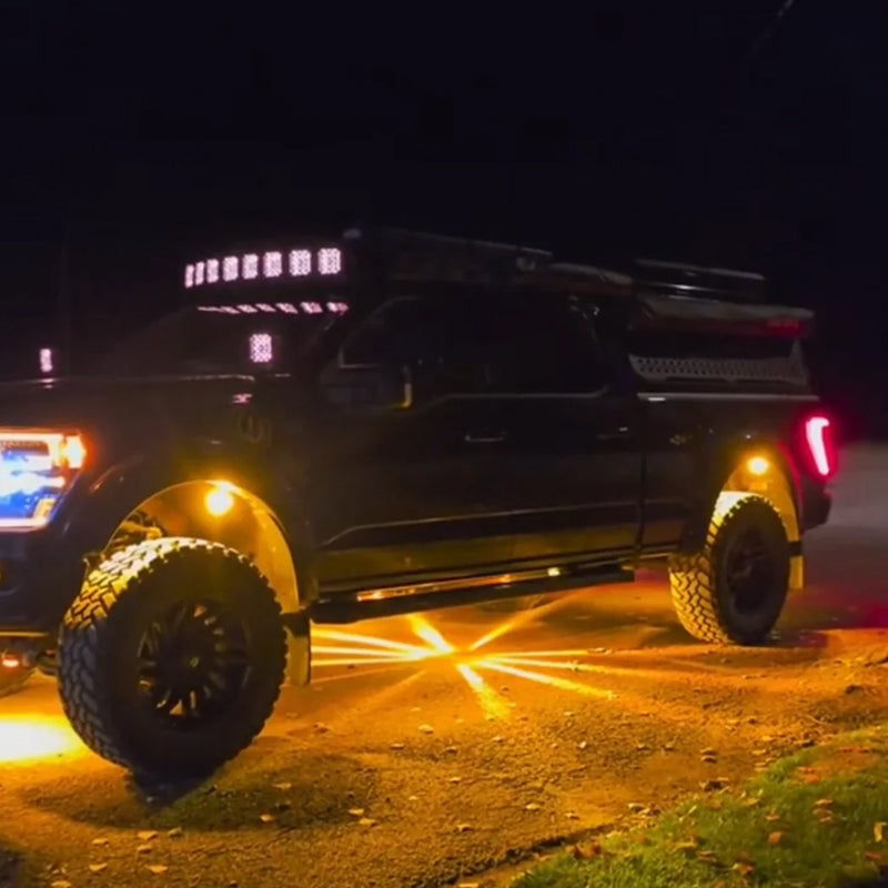 Feux de position latéraux LED en forme de pastèque pour camions et remorques