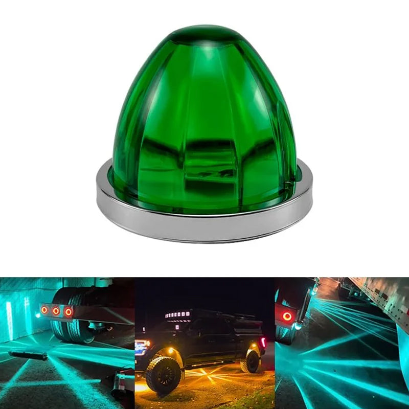 Feux de position latéraux LED en forme de pastèque pour camions et remorques