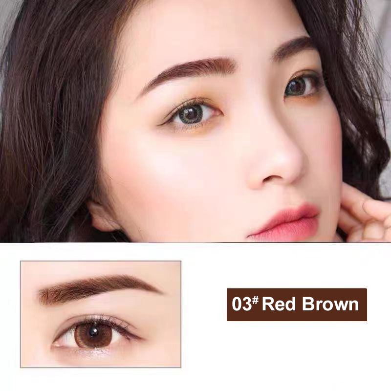 🖤 Crayon à Sourcils 4 Pointes Waterproof | Poils Fins Effet Naturel 💗 | Tenue 24H Anti-Bavure 🌧️ | 5 Teintes du Brun au Noir 🎨 | Format Sac 12g 👜