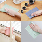 ♻️ Chiffons Réutilisables en Cellulose Suédoise 20 pcs ✨🧹 - Super Absorbants | Lavables 200 Fois | Anti-Odeur | Biodégradables | 3 Couleurs | 50 % DE RÉDUCTION