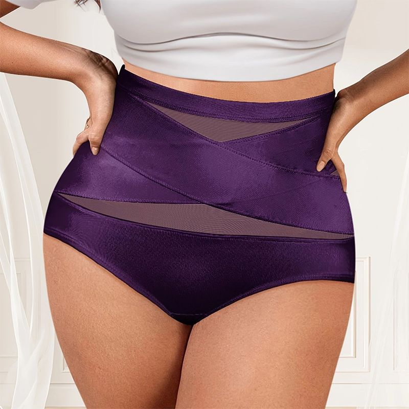 🌸 Dernier jour - Achetez 1, obtenez 2 lots ✨ Culottes taille haute croisées gainantes, grandes tailles
