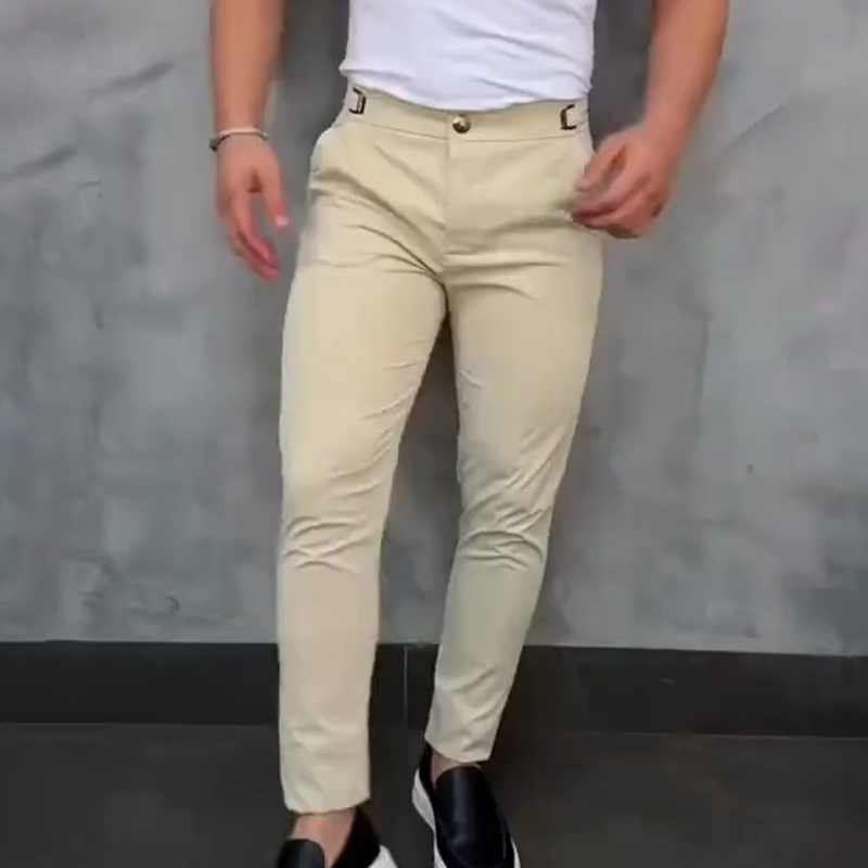Pantalon moulant extensible pour homme
