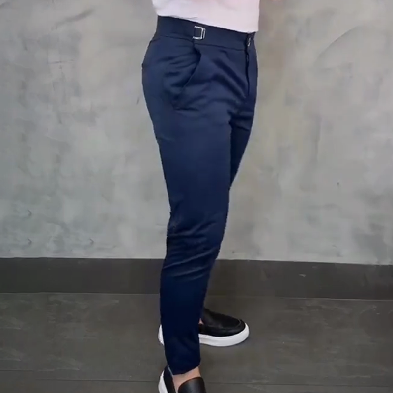 Pantalon moulant extensible pour homme