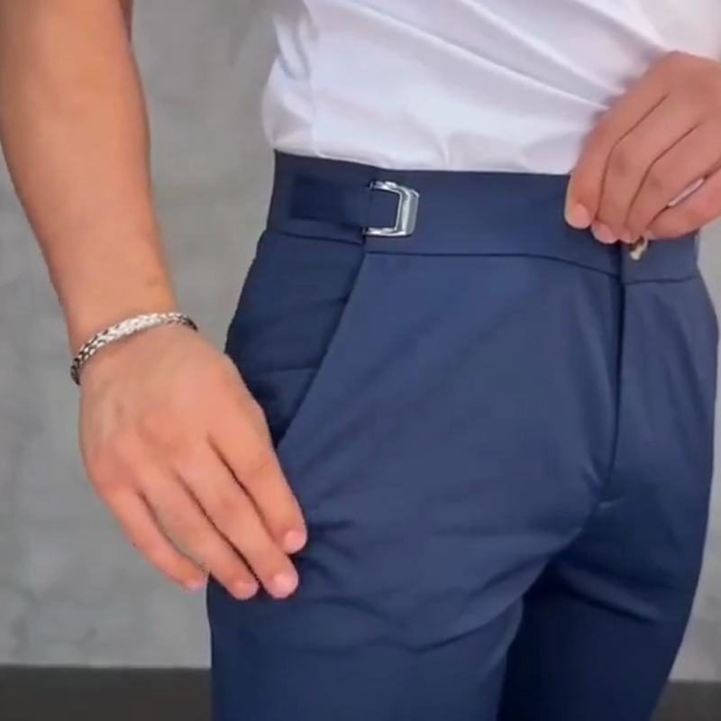 Pantalon moulant extensible pour homme