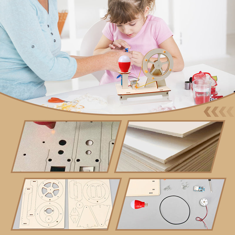 🔥Vente🛠️Flash🔥Jouets technologiques créatifs faits à la main à monter soi-même