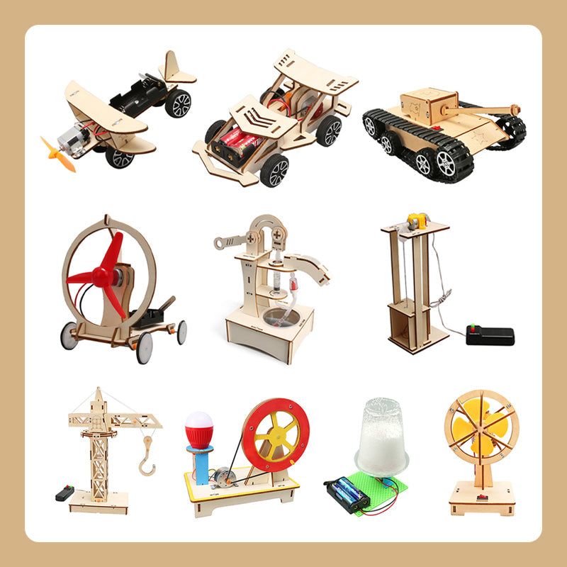 🔥Vente🛠️Flash🔥Jouets technologiques créatifs faits à la main à monter soi-même