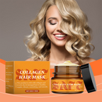 Masque capillaire au collagène pour cheveux secs et abîmés