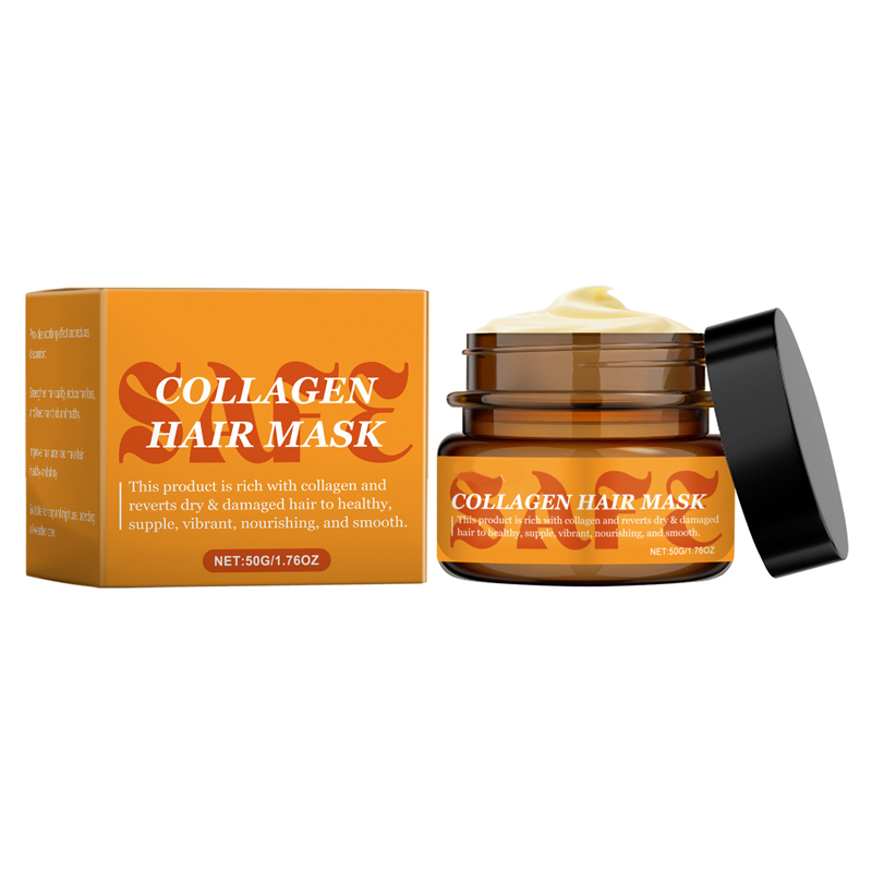 Masque capillaire au collagène pour cheveux secs et abîmés