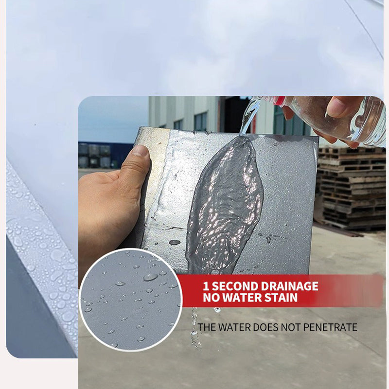 🏠💧 Enduit d'Étanchéité Anti-Fuite pour Toitures – Flexible, Résistant aux Intempéries, Sûr & Inodore – 4 Couleurs, 500g & 1kg, avec Pinceau Rouleau 🛡️✨