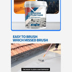 🏠💧 Enduit d'Étanchéité Anti-Fuite pour Toitures – Flexible, Résistant aux Intempéries, Sûr & Inodore – 4 Couleurs, 500g & 1kg, avec Pinceau Rouleau 🛡️✨