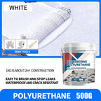 🏠💧 Enduit d'Étanchéité Anti-Fuite pour Toitures – Flexible, Résistant aux Intempéries, Sûr & Inodore – 4 Couleurs, 500g & 1kg, avec Pinceau Rouleau 🛡️✨