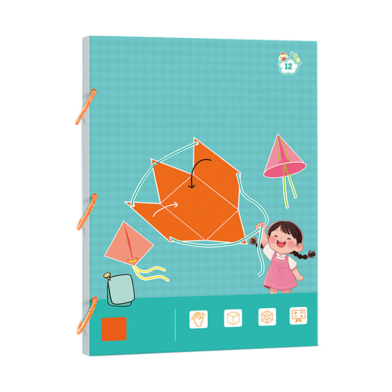 Livre d'apprentissage de la géométrie 3D avec corde à tirer