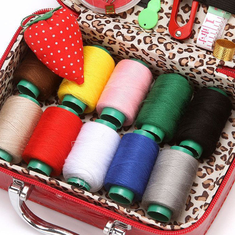Boîte de rangement pour kit de couture