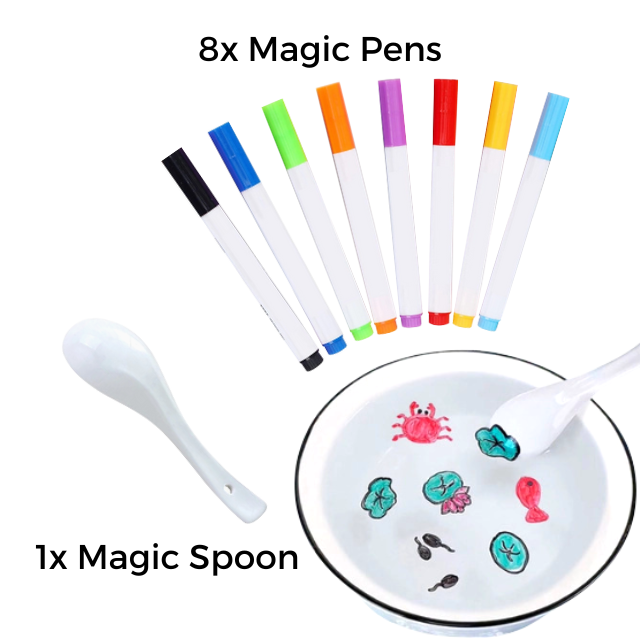 Paquet de dessins magiques flottants