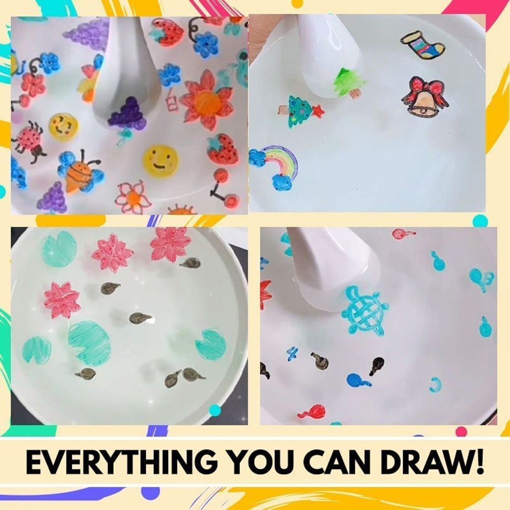 Paquet de dessins magiques flottants