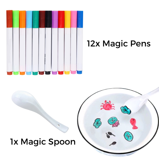 Paquet de dessins magiques flottants