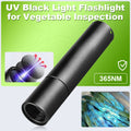 🛡️Lampe torche UV à lumière noire pour l'inspection des légumes