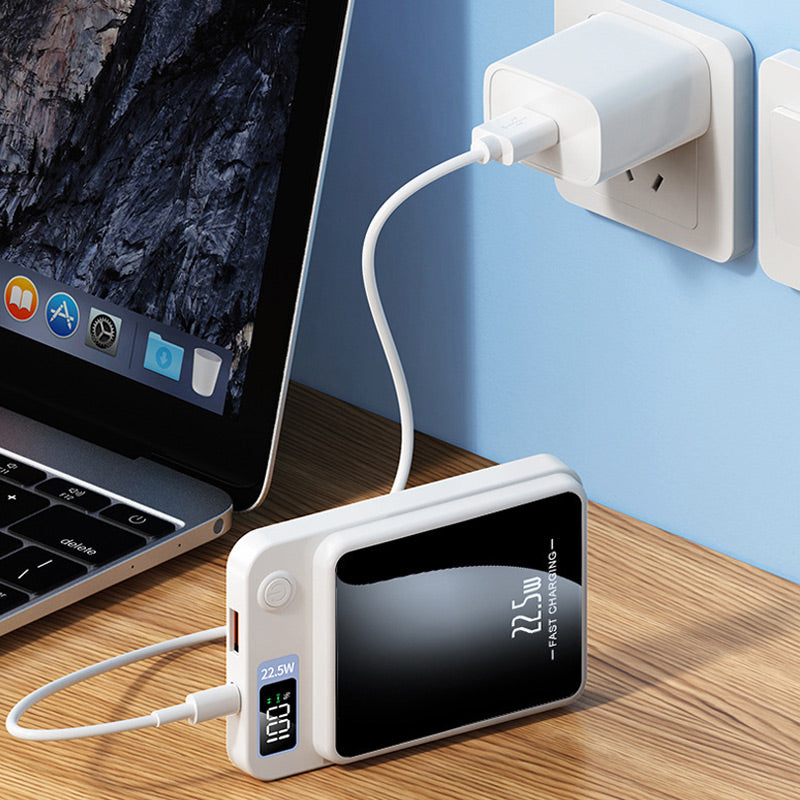 Banque d'alimentation mobile 20000mAh ultra fine 22,5 watts à charge rapide