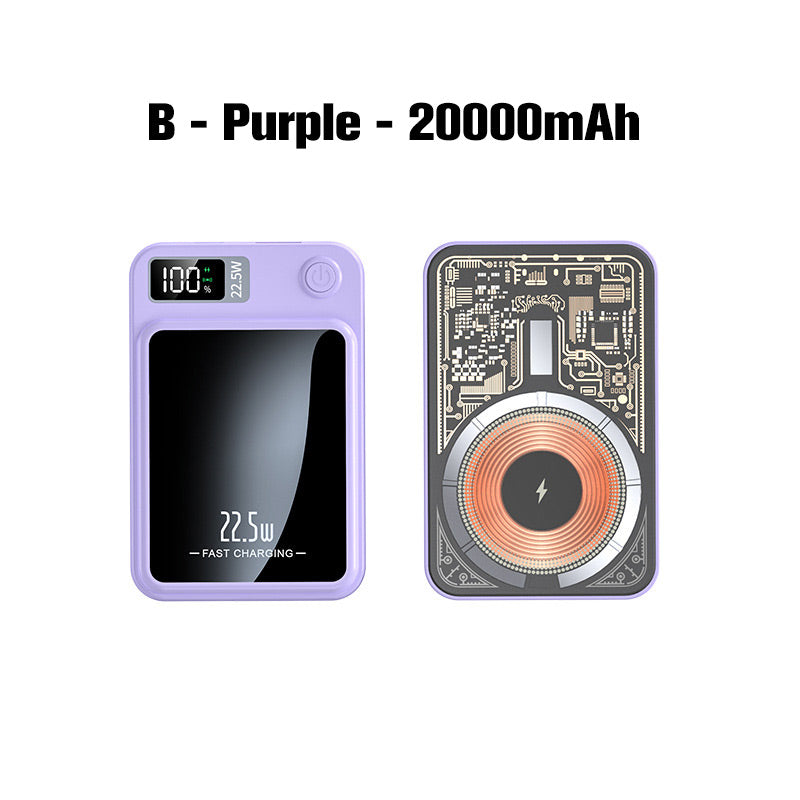 Banque d'alimentation mobile 20000mAh ultra fine 22,5 watts à charge rapide