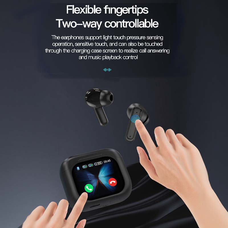 🔥Offre de Noël à durée limitée : 50 % DE RÉDUCTION !!! 🔥 Écouteurs Bluetooth de haute qualité avec contrôle tactile clair [Ventes directes d'usine]
