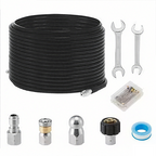Kit de nettoyage de canalisations 5800 PSI pour nettoyeur haute pression