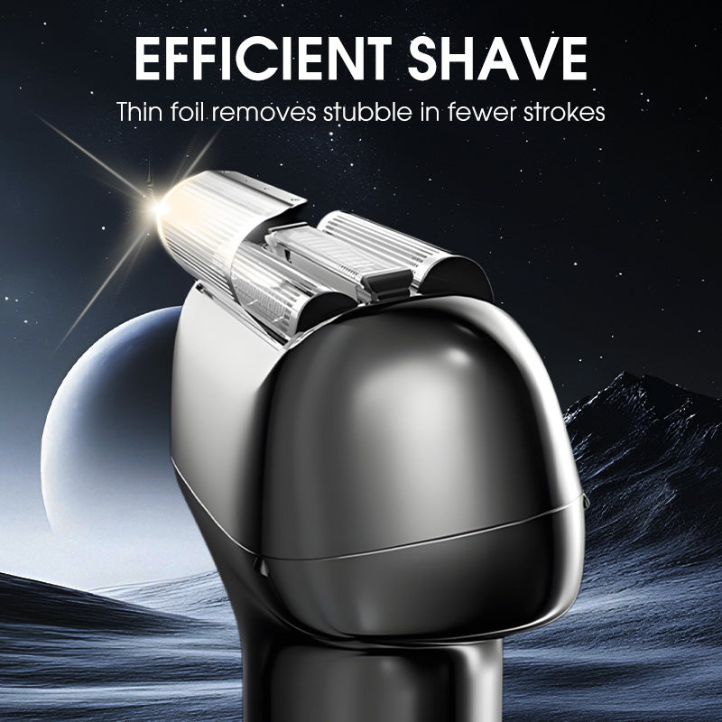 🔥✨ Rasoir Électrique à Grille Rechargeable pour Homme 🪒💪 - 3 Têtes | Étanche IPX6 | Silencieux | Recharge USB-C | 50% DE RÉDUCTION
