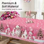 🦌Offre de Noël lève-tôt🎄Nappe de Noël classique et joyeuse