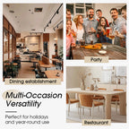 🦌Offre de Noël lève-tôt🎄Nappe de Noël classique et joyeuse