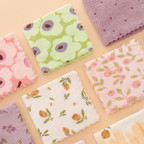 5 torchons de cuisine en flanelle corail pour un usage domestique