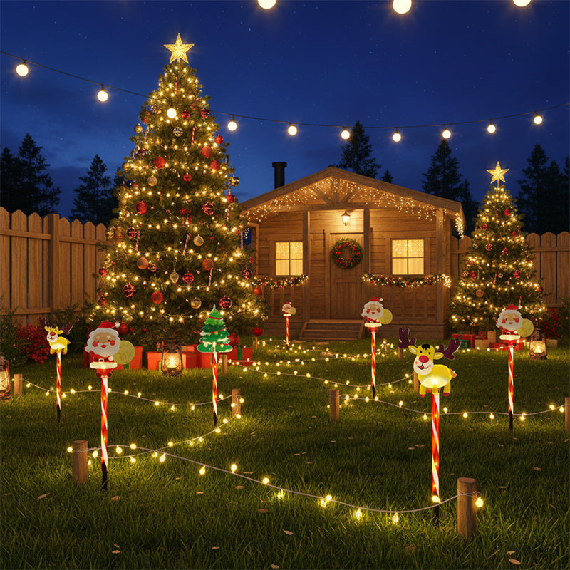 Guirlande lumineuse de jardin à lumière chaude