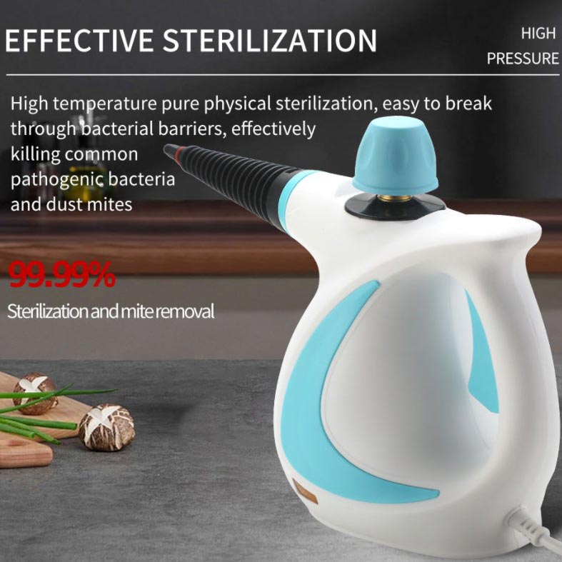 💨 63 % DE RÉDUCTION ! 🧼 Nettoyeur Vapeur Portable 1050W – Pressurisé, Multi-Surface & 12 Accessoires pour un Nettoyage en Profondeur ✨