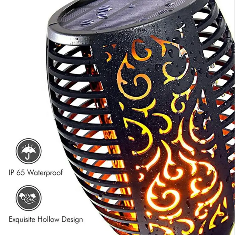🕯️ Lampes Solaires de Jardin à Allumage Automatique au Crépuscule ✨☀️ - Étanche IP65 | Sans Fil | 4 Couleurs | ABS | Recharge 8h | 50% DE RÉDUCTION