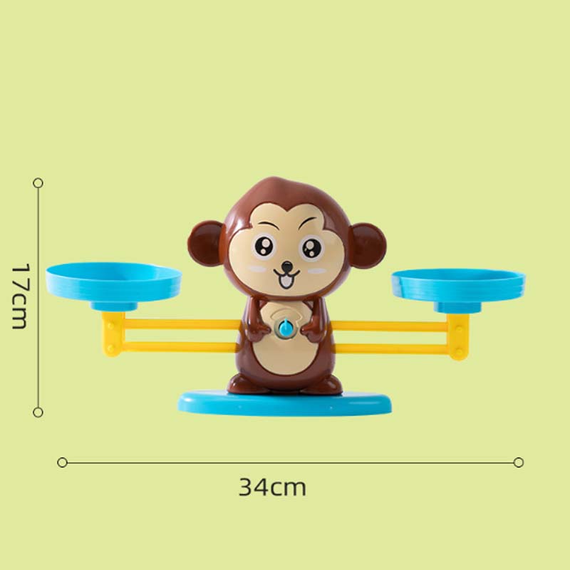 Ensemble de Jouets de Balance avec Animaux de Dessin Animé pour Enfants
