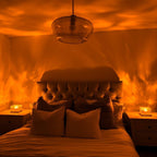 🎁 Projecteur d'ondes rotatives - Effet océan dynamique, 16 couleurs changeantes, parfait pour les soins de bébé et la décoration de chambre d'enfant 🌙🚤💫