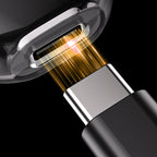 ✨ Tondeuse Électrique Nez TurboPower 👃💨 - Indolore | Étanche | Affichage LED Batterie | Moteur 6500 tr/min | Recharge USB-C | 3 Couleurs | 50% DE RÉDUCTION
