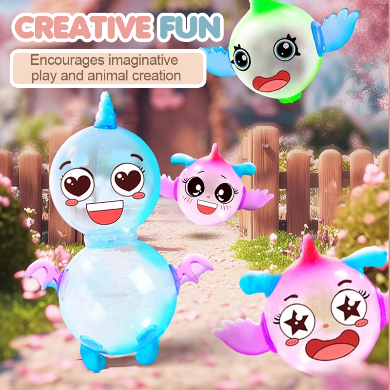 Kit de bulles de savon DIY avec pompe pour enfants