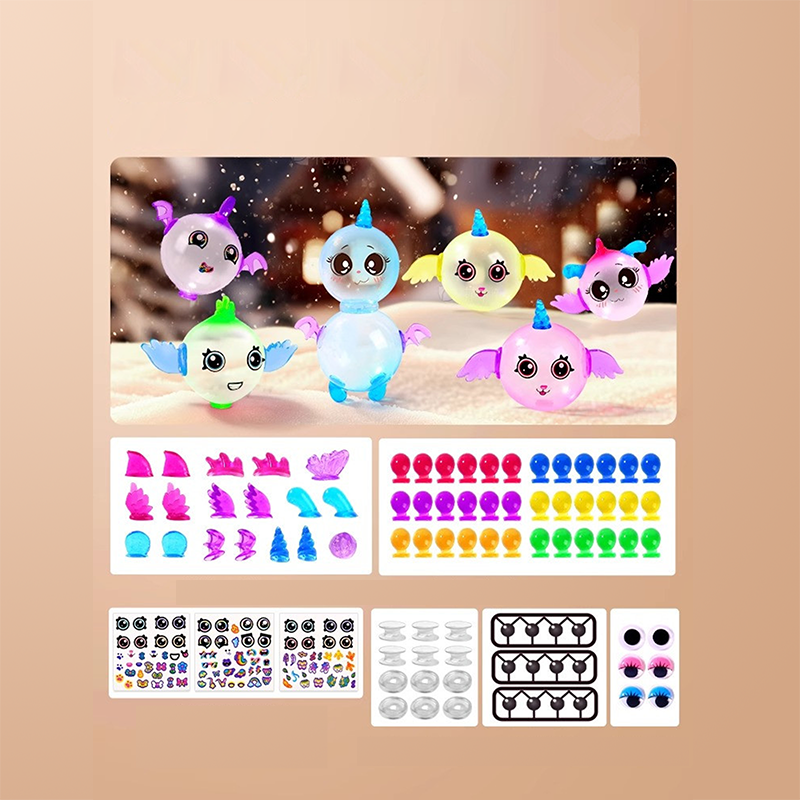 Kit de bulles de savon DIY avec pompe pour enfants