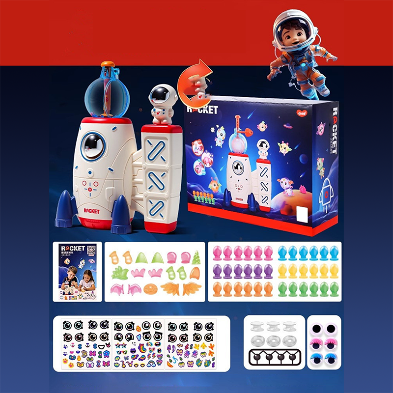 Kit de bulles de savon DIY avec pompe pour enfants