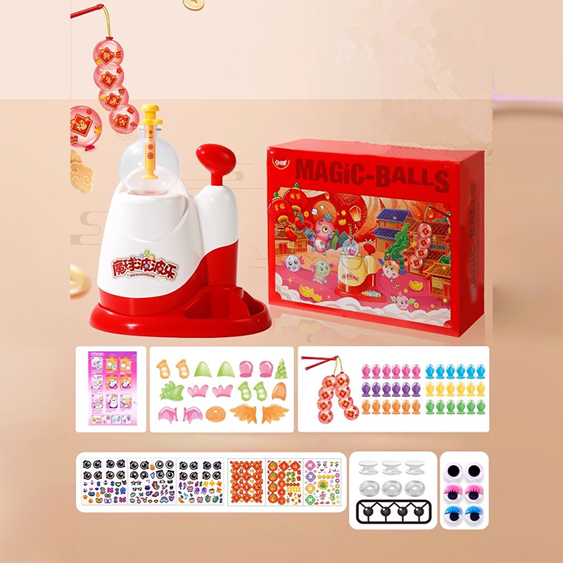 Kit de bulles de savon DIY avec pompe pour enfants